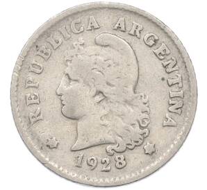 10 сентаво 1928 года Аргентина — Фото №1