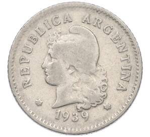 10 сентаво 1939 года Аргентина — Фото №1