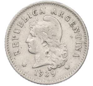 10 сентаво 1939 года Аргентина — Фото №1