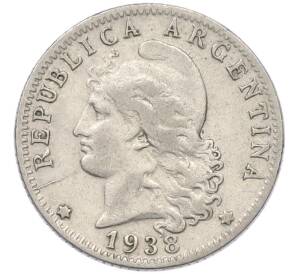 20 сентаво 1938 года Аргентина — Фото №1