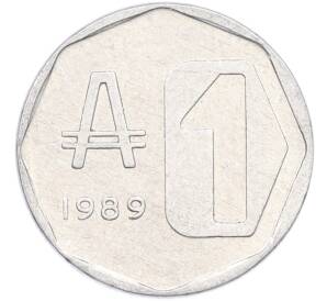 1 аустраль 1989 года Аргентина — Фото №1