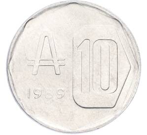 10 аустралей 1989 года Аргентина — Фото №1