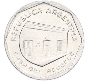 10 аустралей 1989 года Аргентина — Фото №2