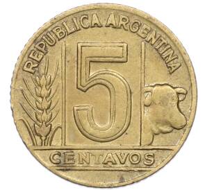 5 сентаво 1949 года Аргентина — Фото №2