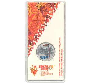 25 рублей 2014 года СПМД «XXII зимние Олимпийские Игры 2014 в Сочи — Факел» (Цветная) АКЦИЯ (Для заказов на сумму от 6000 р) — Фото №1