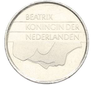 25 центов 1982 года Нидерланды — Фото №2