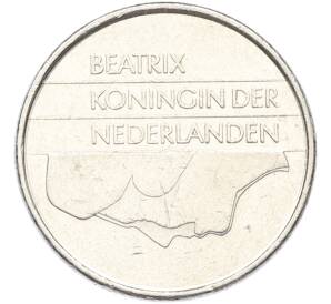 25 центов 1984 года Нидерланды — Фото №2