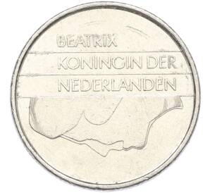 25 центов 1984 года Нидерланды — Фото №2