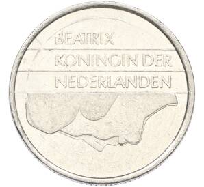 25 центов 1985 года Нидерланды — Фото №2