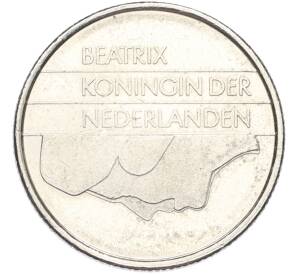 25 центов 1985 года Нидерланды — Фото №2