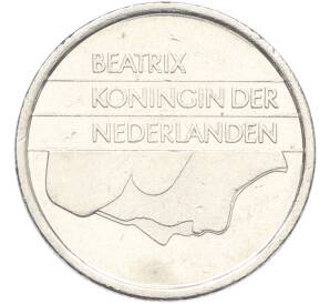 25 центов 1987 года Нидерланды — Фото №2