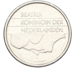 25 центов 1988 года Нидерланды — Фото №2