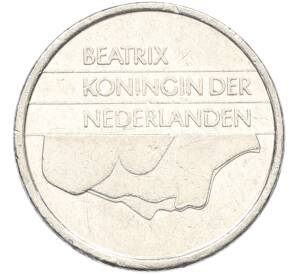 25 центов 1989 года Нидерланды — Фото №2