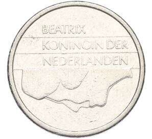 25 центов 1989 года Нидерланды — Фото №2