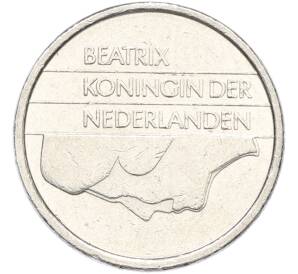 25 центов 1991 года Нидерланды — Фото №2