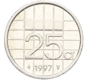 25 центов 1997 года Нидерланды — Фото №1