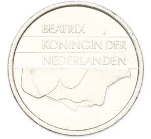 25 центов 1998 года Нидерланды — Фото №2