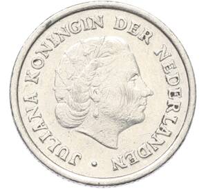 10 центов 1951 года Нидерланды — Фото №2