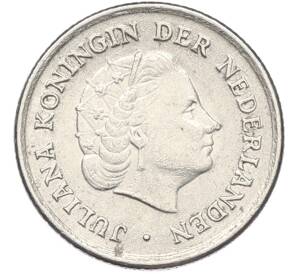 10 центов 1961 года Нидерланды — Фото №2