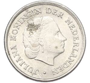 10 центов 1964 года Нидерланды — Фото №2