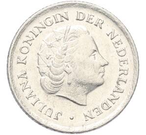 10 центов 1967 года Нидерланды — Фото №2