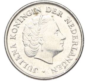 10 центов 1971 года Нидерланды — Фото №2