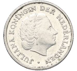 10 центов 1972 года Нидерланды — Фото №2