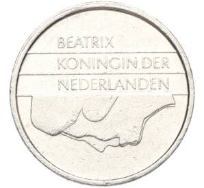 10 центов 1990 года Нидерланды — Фото №2