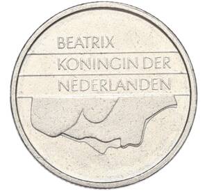 10 центов 1991 года Нидерланды — Фото №2