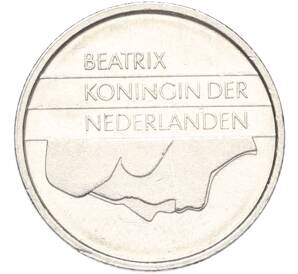 10 центов 1995 года Нидерланды — Фото №2