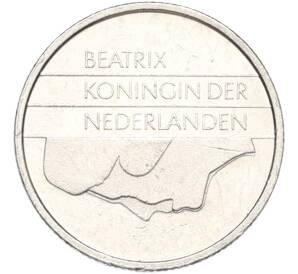 10 центов 1995 года Нидерланды — Фото №2