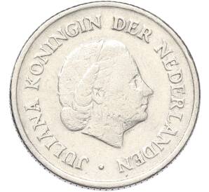 25 центов 1951 года Нидерланды — Фото №2