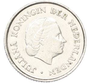 25 центов 1972 года Нидерланды — Фото №2