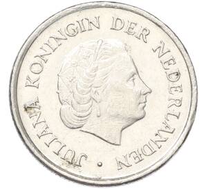 25 центов 1977 года Нидерланды — Фото №2