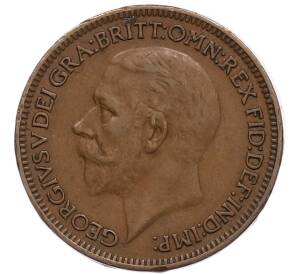 1 фартинг 1936 года Великобритания — Фото №2