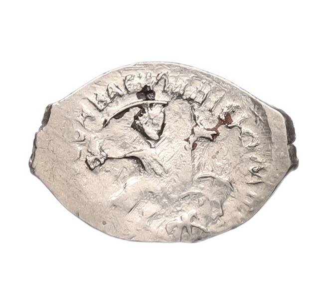 Монета Денга 1505-1533 года Василий III Иванович «Заманина» (Чекан Пскова) (Артикул: K1-7315) — Фото №1