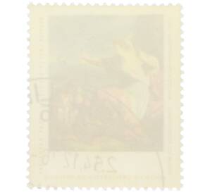 Почтовая марка 25 пфеннигов 1976 года Восточная Германия (ГДР) «Государственные коллекции произведений искусства Дрездена — Покинутая Ариадна» — Фото №2