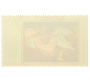 Почтовая марка 50 пфеннигов 1977 года Восточная Германия (ГДР) «400 лет со дня рождения Питера Пауля Рубенса — Леда с лебедем» — Фото №2