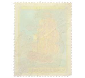 Почтовая марка 80 мунгу 1981 года Монголия «Корабль капитана Кука Индевор» — Фото №2