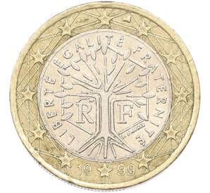 1 евро 1999 года Франция — Фото №1