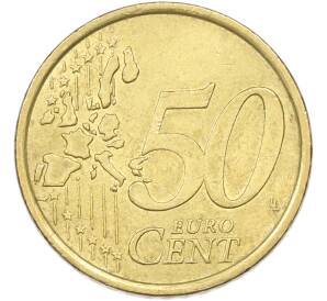 50 евроцентов 2002 года Италия — Фото №2