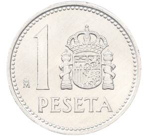 1 песета 1983 года Испания — Фото №2