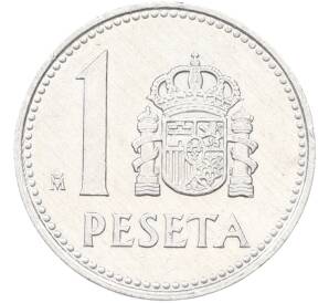 1 песета 1984 года Испания — Фото №2