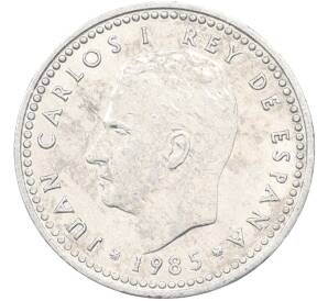 1 песета 1985 года Испания — Фото №1