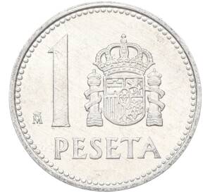 1 песета 1986 года Испания — Фото №2