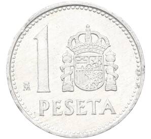 1 песета 1987 года Испания — Фото №2