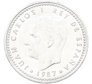 1 песета 1987 года Испания — Фото №1