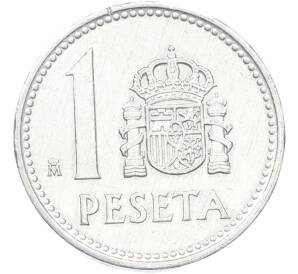 1 песета 1988 года Испания — Фото №2