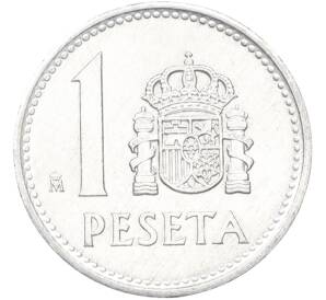 1 песета 1988 года Испания — Фото №2