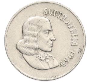 10 центов 1965 года ЮАР — Надпись на английском языке (SOUTH AFRICA) — Фото №2